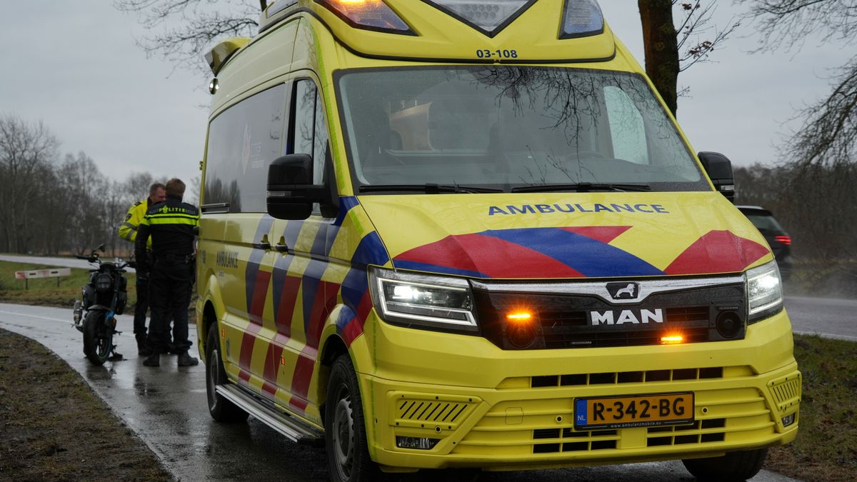 Bromfietser gewond na val bij Donderen
