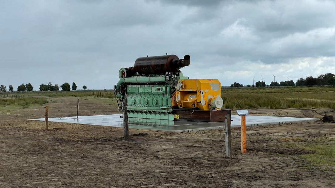 Een van de kunstwerken in het Bargerveen