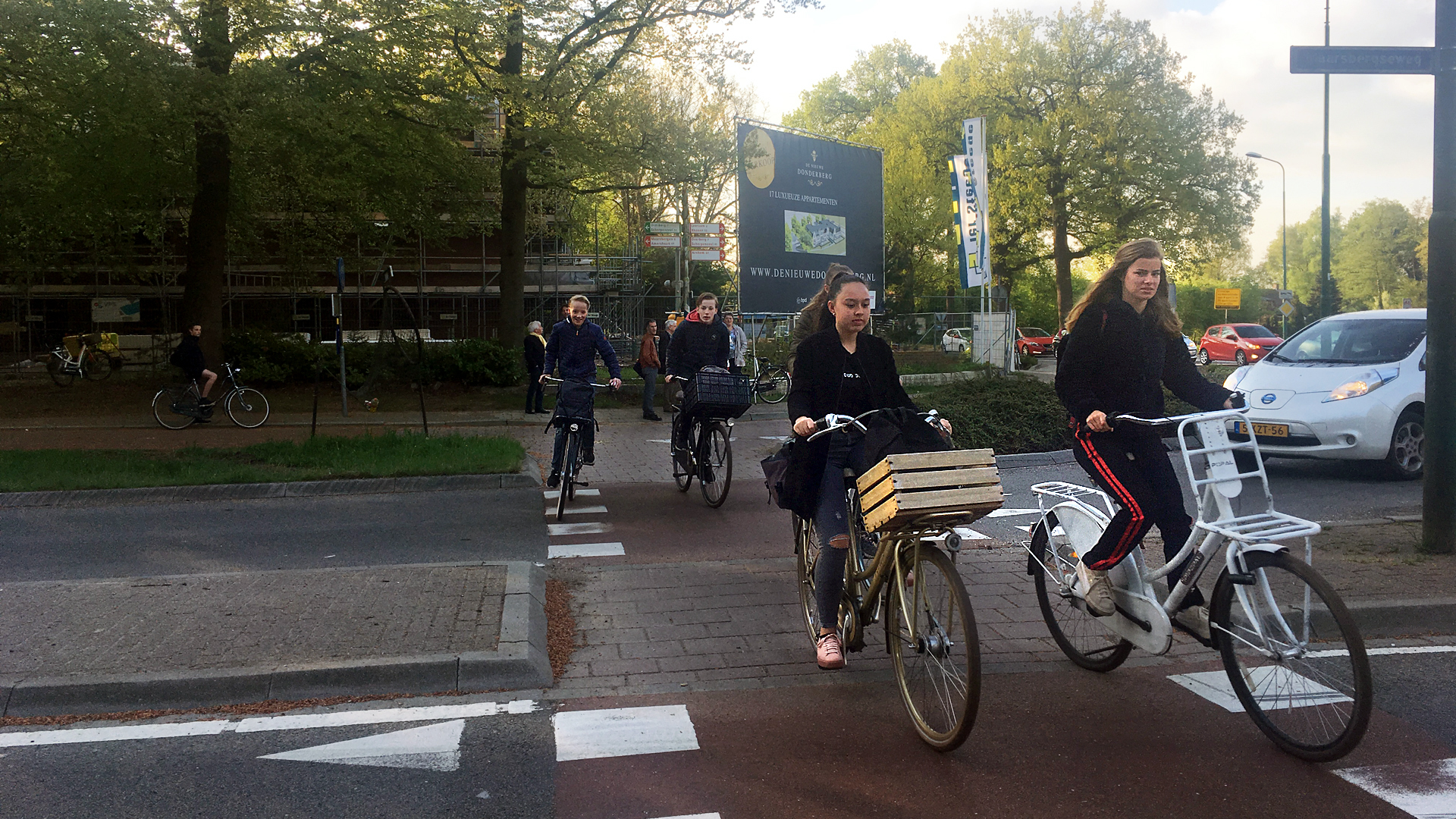 Miljoenenproject in Leersum: fietstunnel onder beruchte Donderbergrotonde
