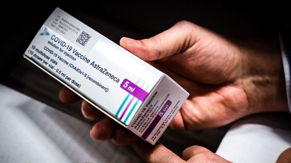 Doosje AstraZeneca-vaccins