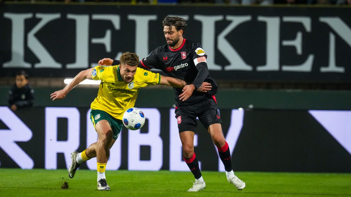 Fortuna Sittard en FC Twente vermaken publiek en spelen gelijk