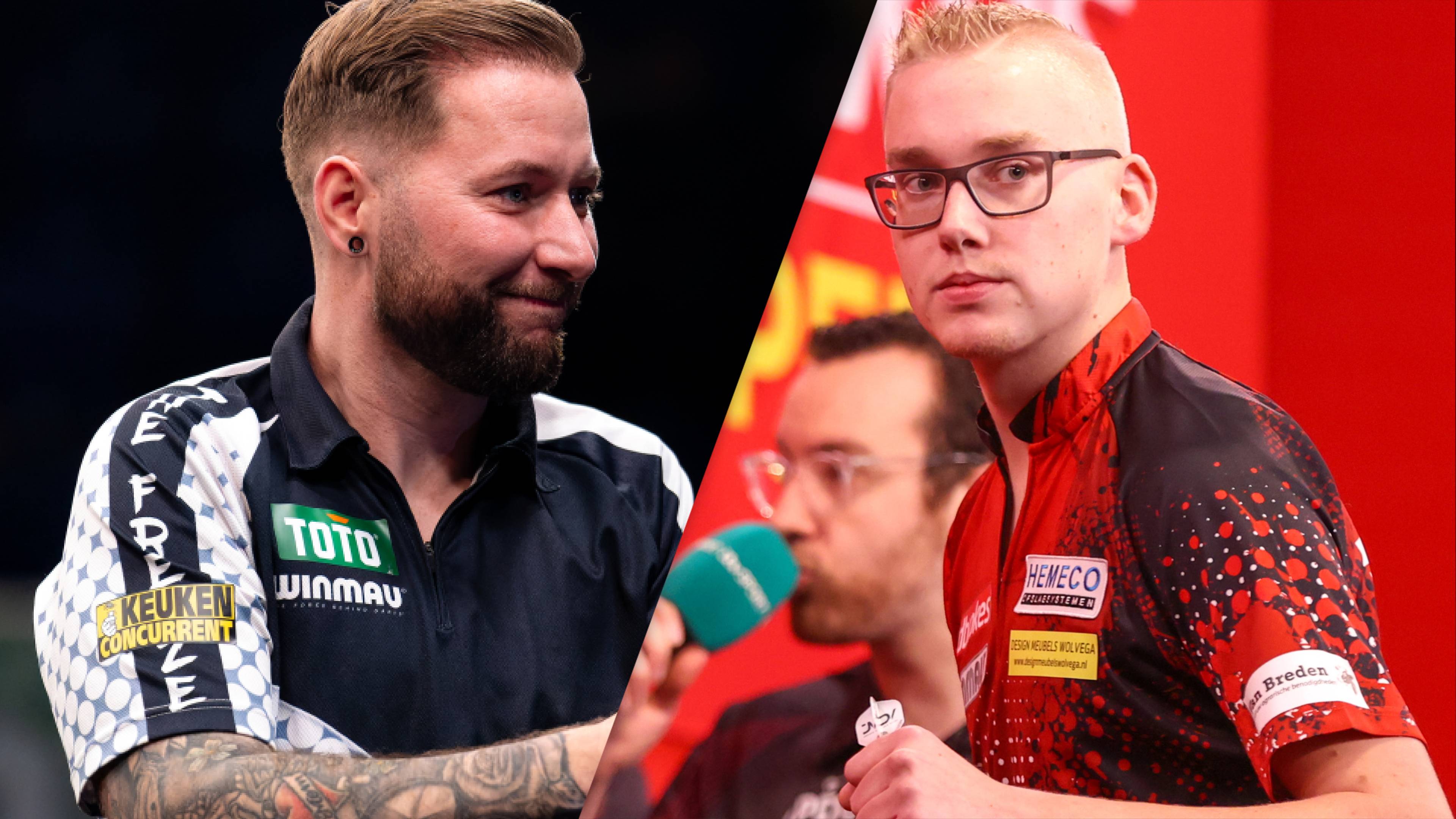 Twa Friezen tsjininoar op it WK darten: sa sjogge Noppert en Van der Velde nei de Fryske derby