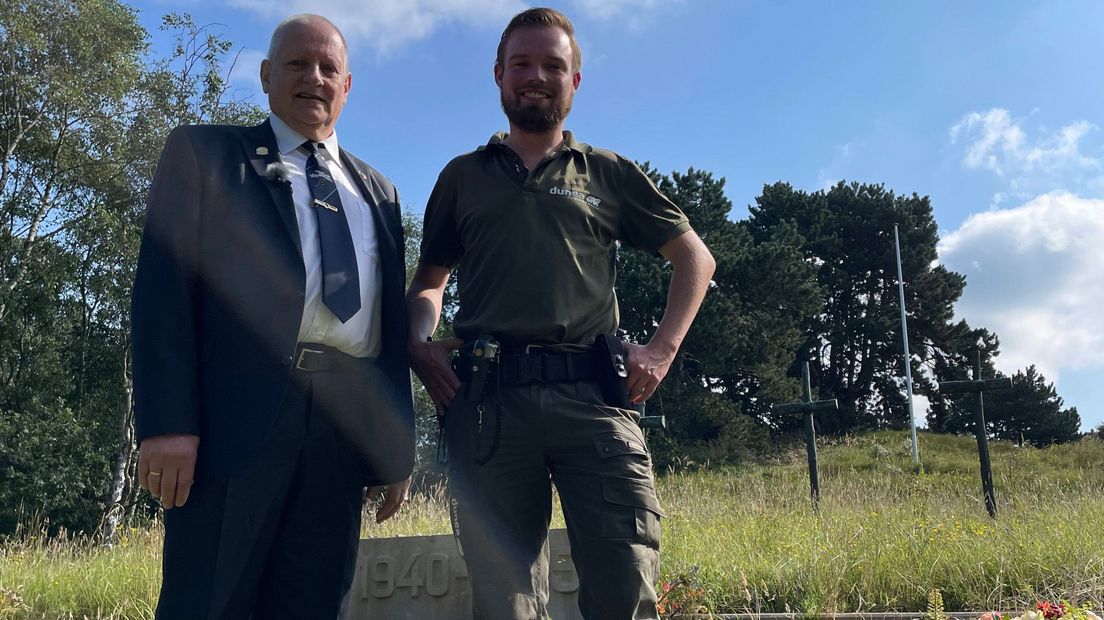 Zowel Vincent als Boris zijn beide nauw betrokken bij de jaarlijkse herdenking op de Waalsdorpervlakte