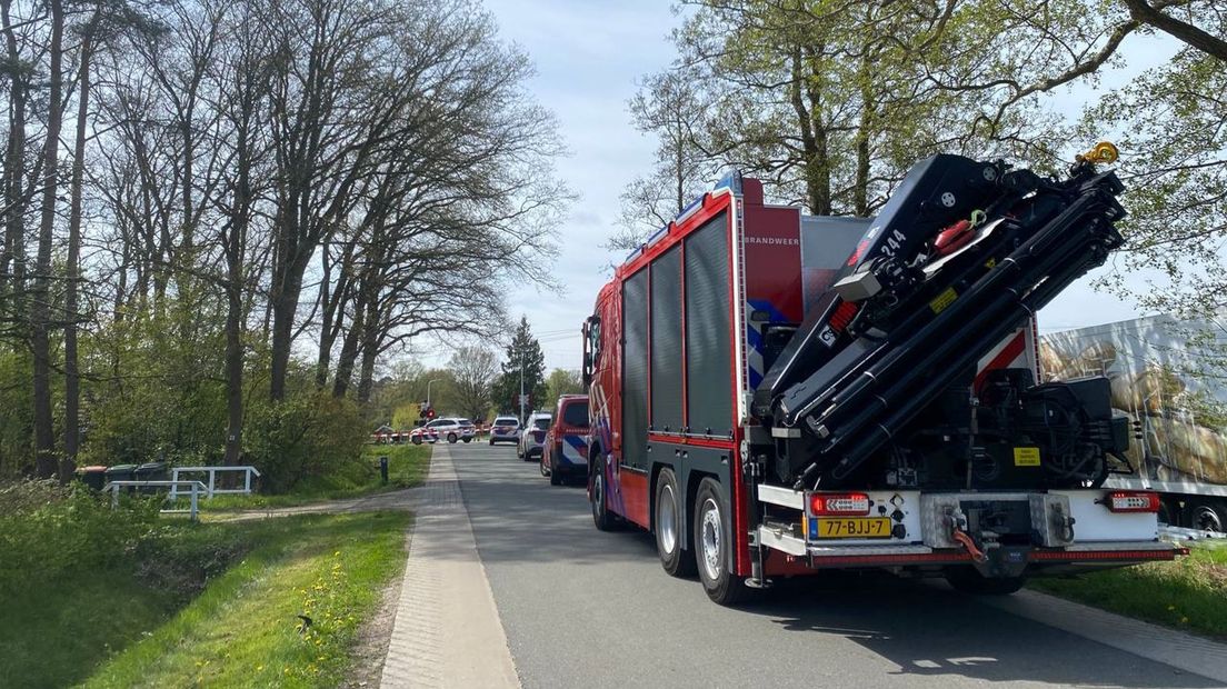 Door een ongeluk tussen Almelo en Hengelo is het treinverkeer gestremd.