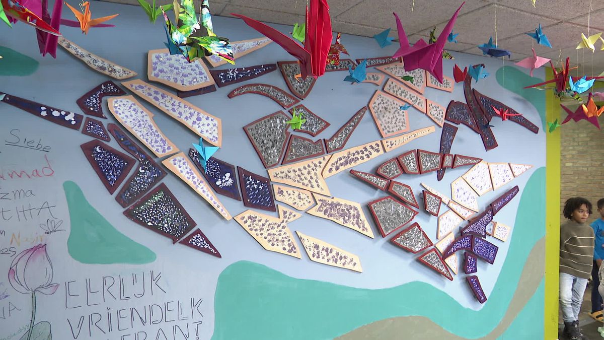 'Verdwenen' kunstwerk terug in Paterswolde dankzij creatieve asielzoekers