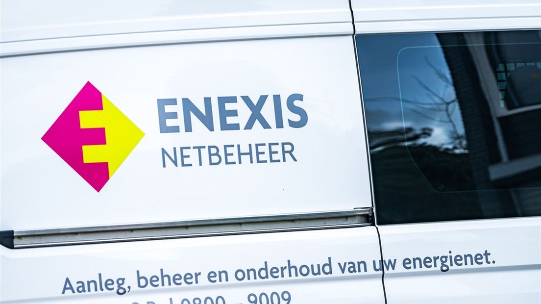 Huishoudens in de Kop van Overijssel zijn getroffen door een stroomstoring.