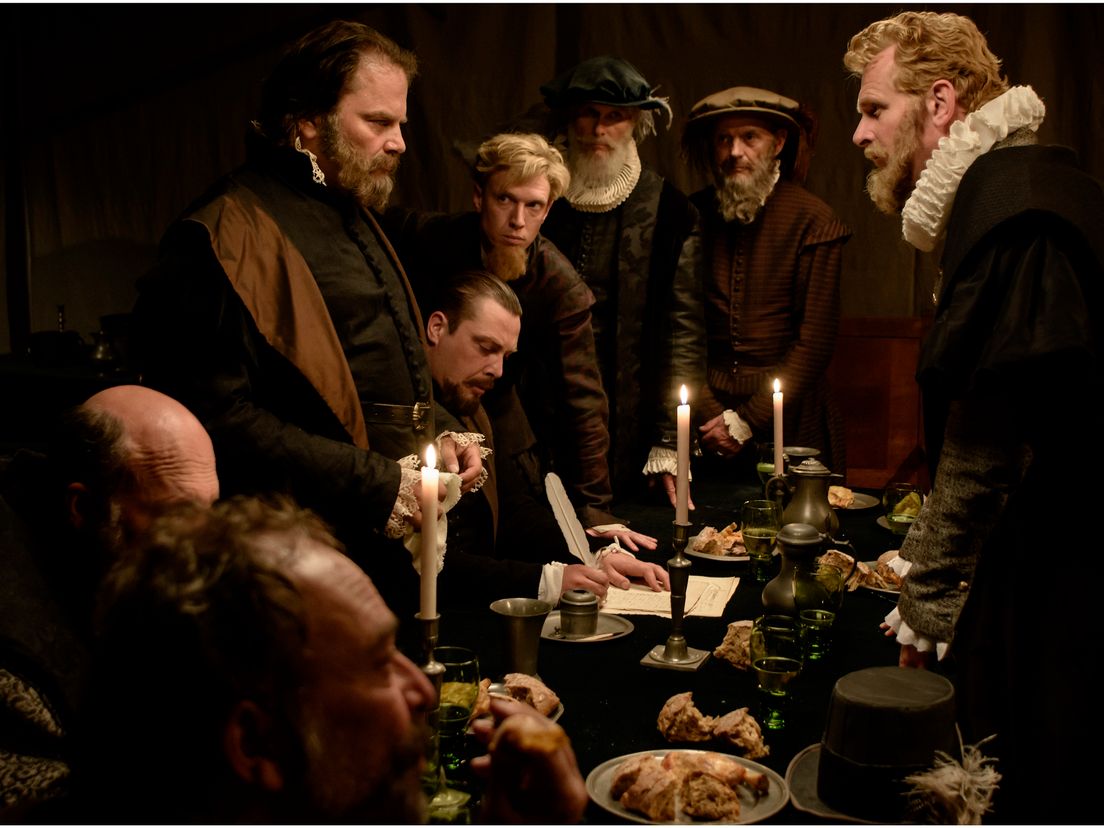Eerste Vrije Statenvergadering - screenshot uit film