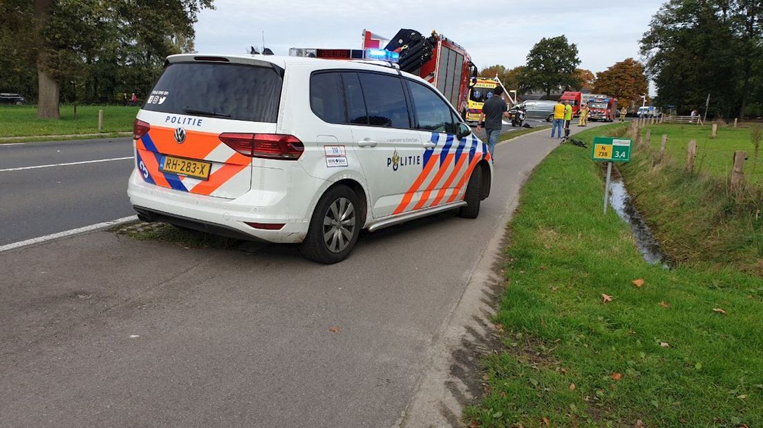 Dodelijk ongeluk op N738 bij Deurningen