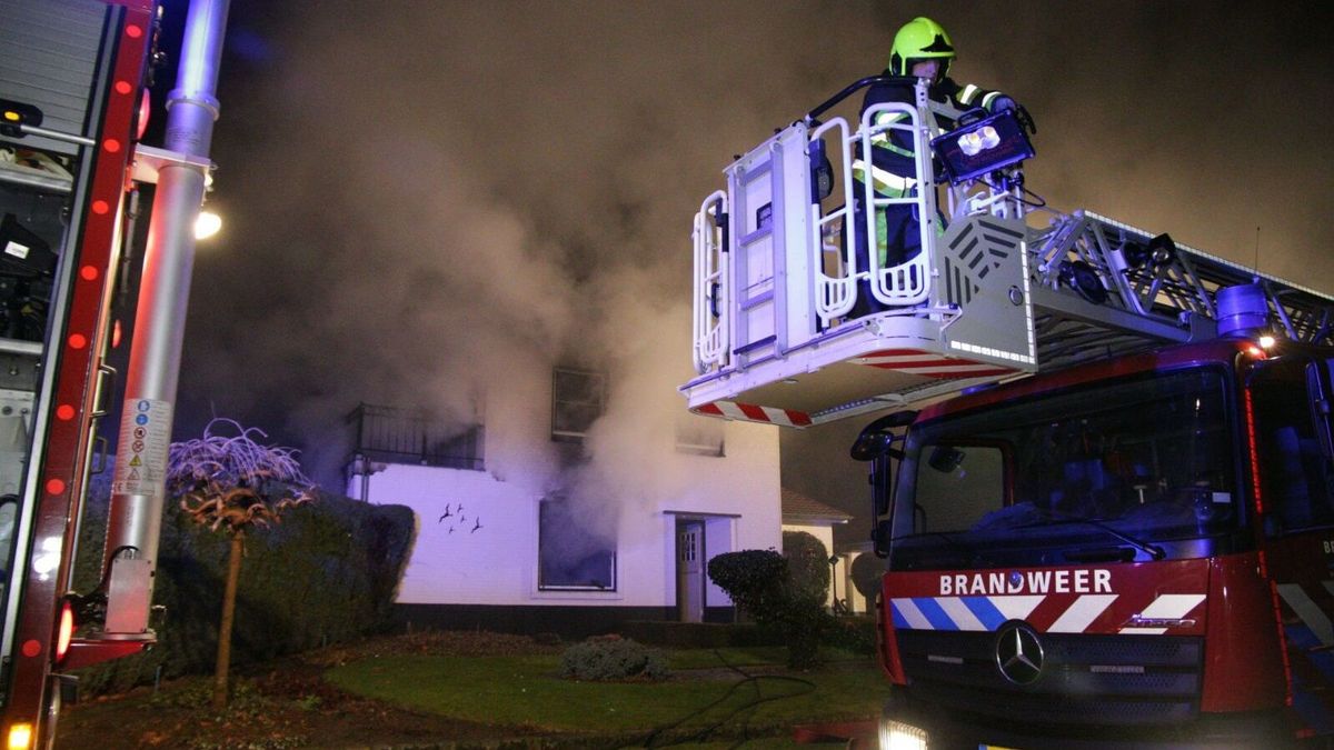 Woningbrand Smakt vermoedelijk aangestoken