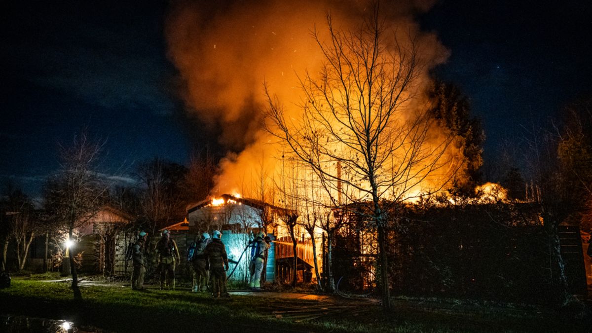 Twee chalets uitgebrand op camping