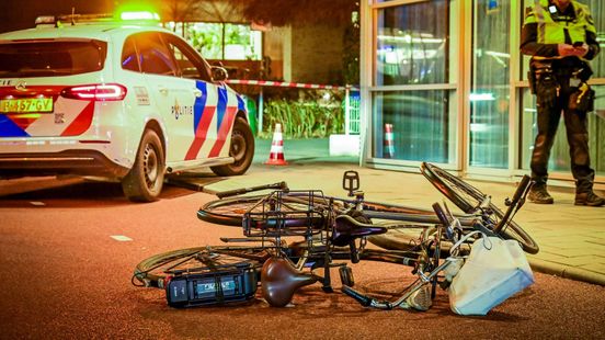 Fietsers ten val in Arnhem