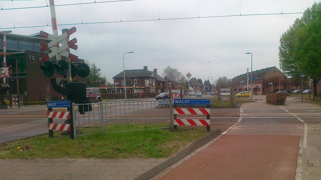 Tunnel onder het spoor in Borne?