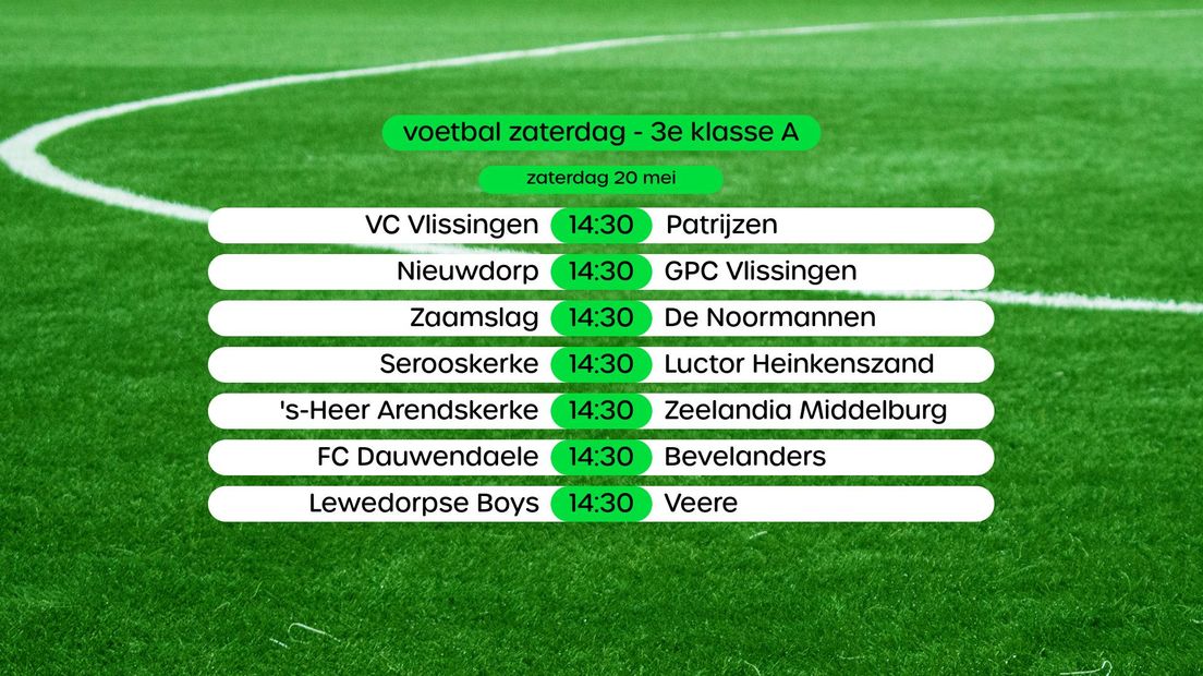 Programma 3e klasse A, swipe voor stand