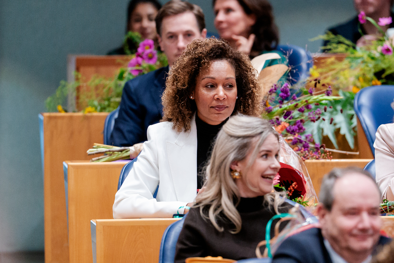Nathalie van Berkel in de Tweede Kamer.