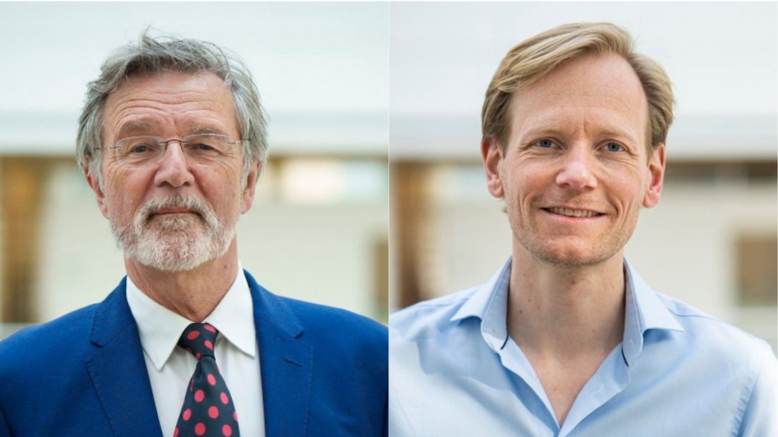 Constant Martini (HvDH) en Chris van der Helm (VVD)