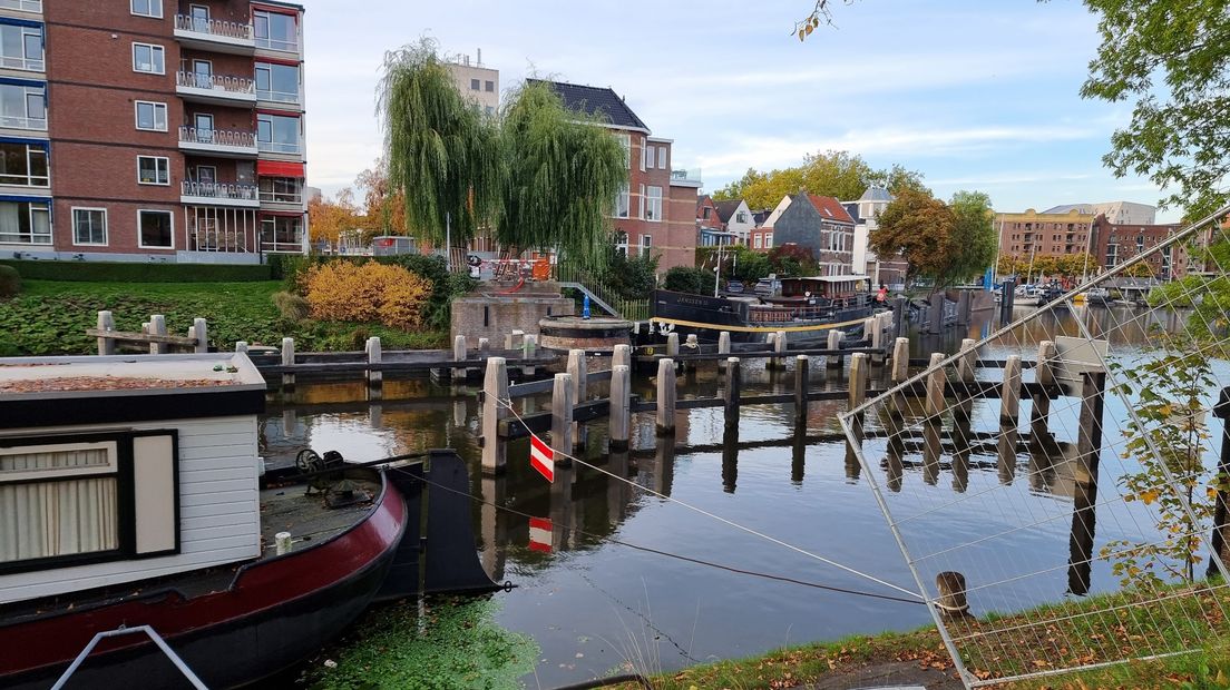 De Trompbrug is in oktober weggehaald voor groot onderhoud