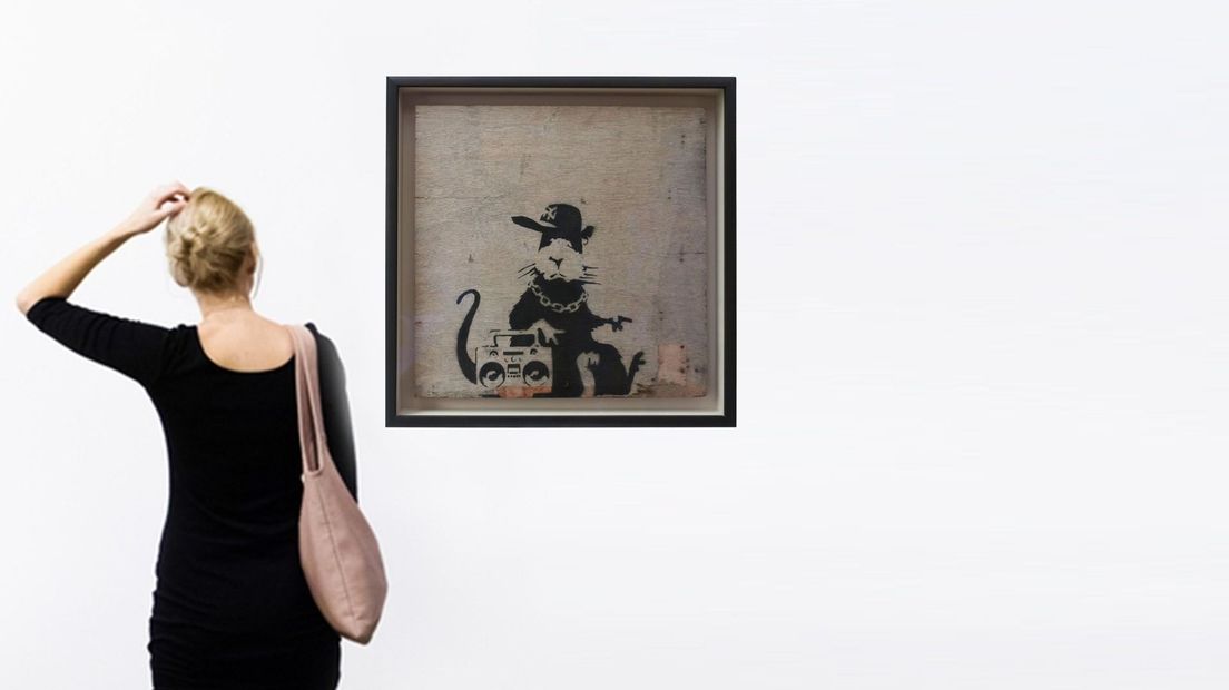 Banksy's "Gangsta Rat"