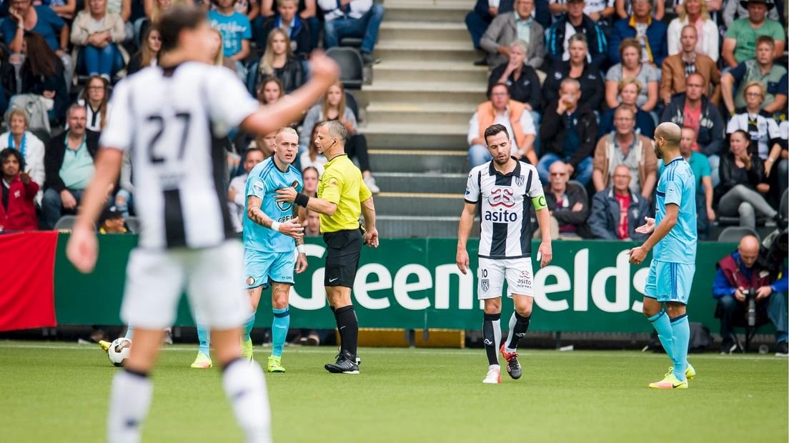 Kuipers floot Hoogma vorig seizoen nog tegen Feyenoord