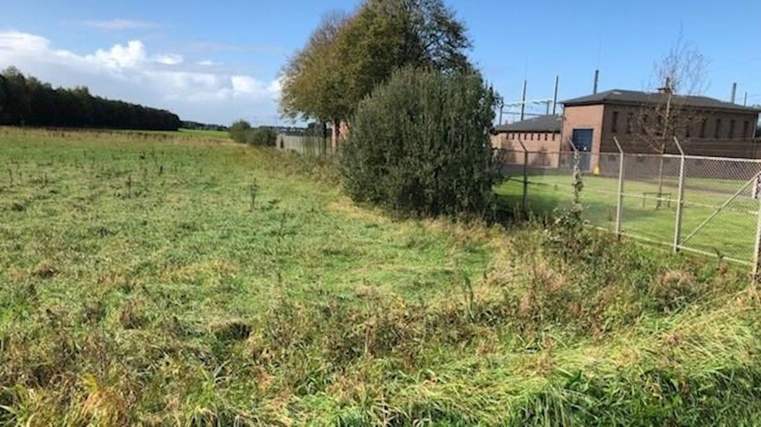 Het beoogde terrein aan de Enterseweg in Goor