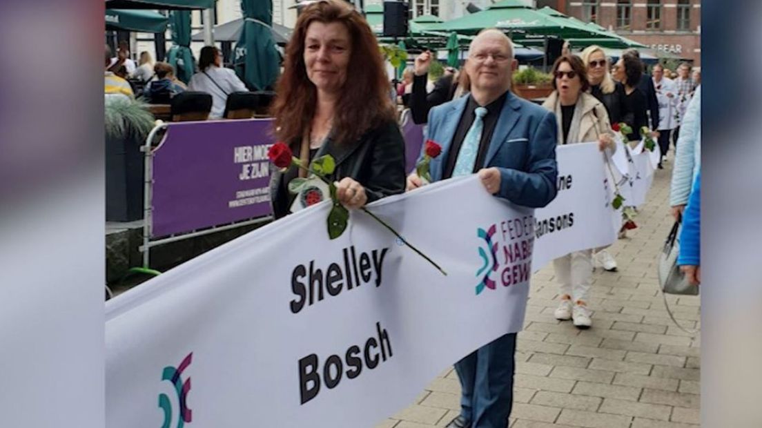 Shelley Bosch herdacht in Tilburg