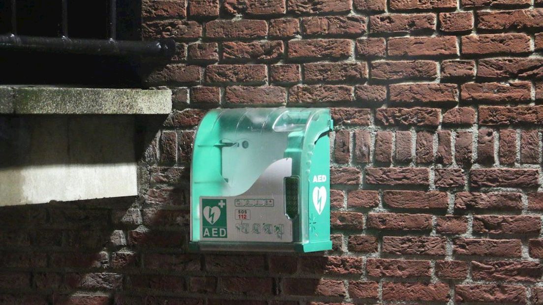 AED gestolen in Oldenzaal