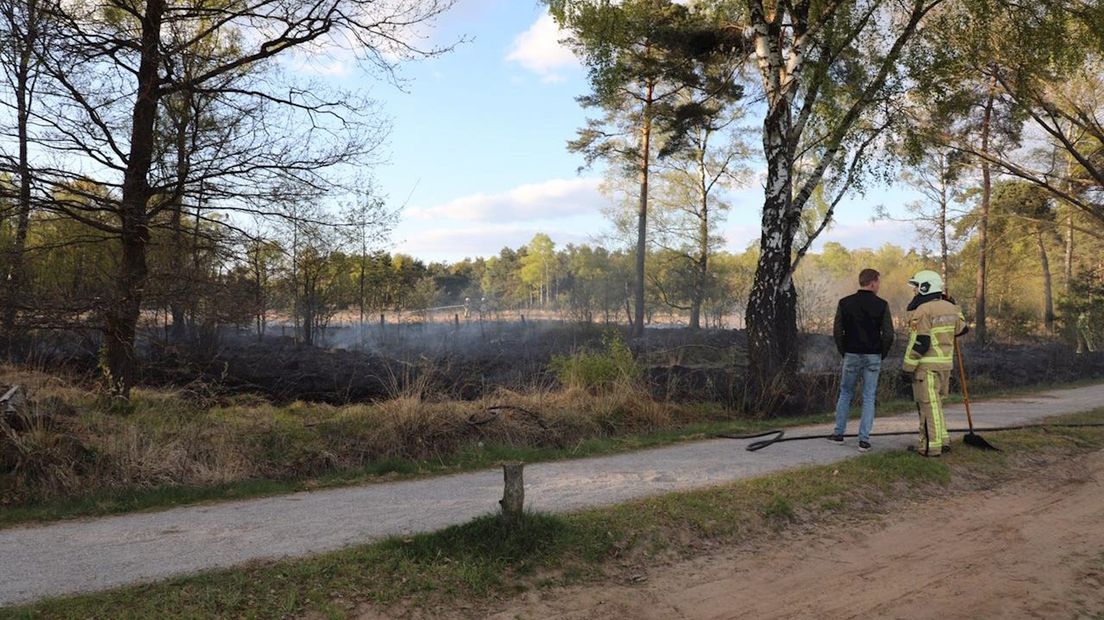 Opnieuw heidebrand in Denekamp