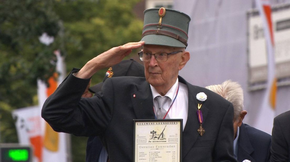 Paul Moerman tijdens Veteranendag