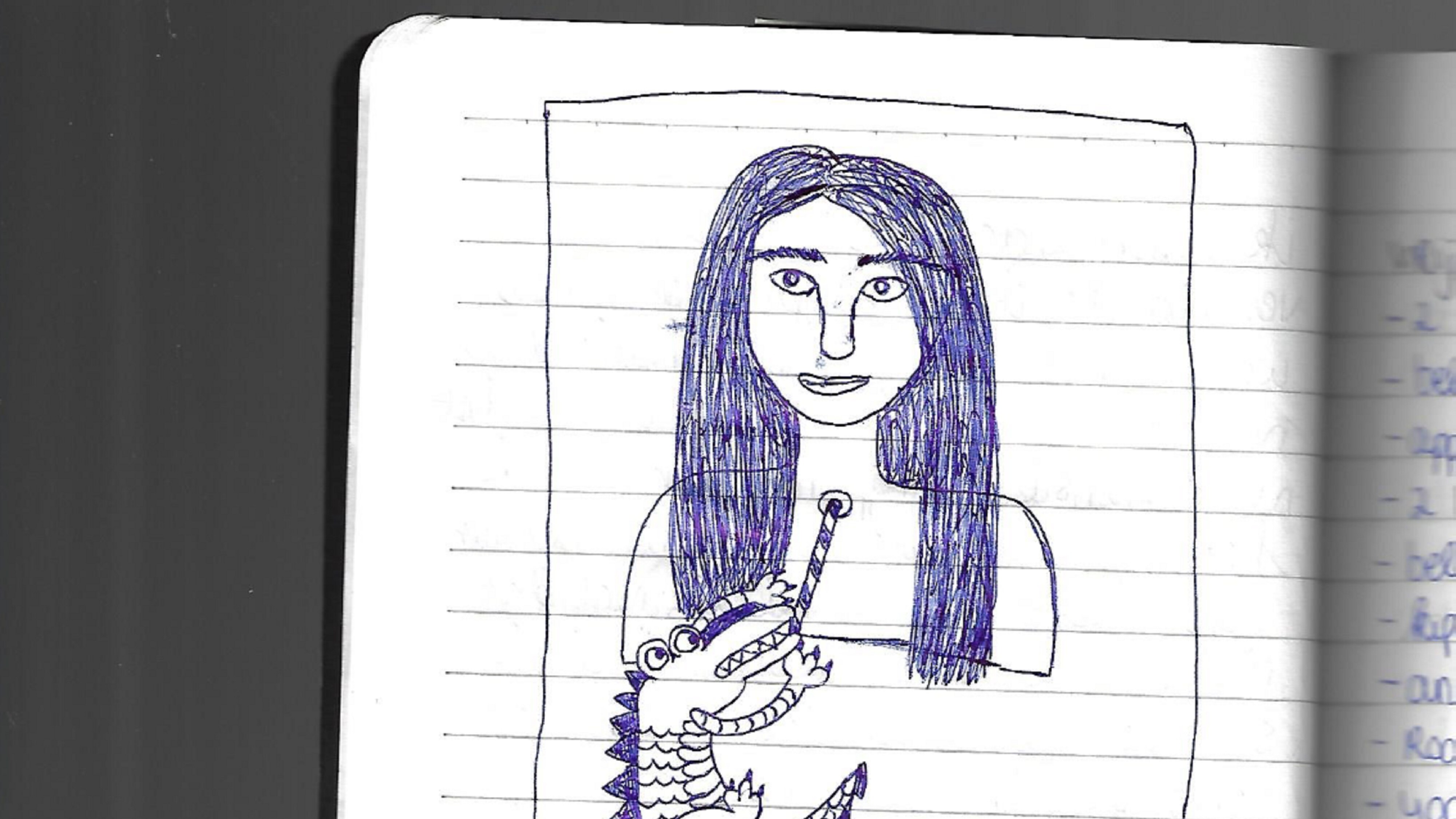 In tekening fan Naomi