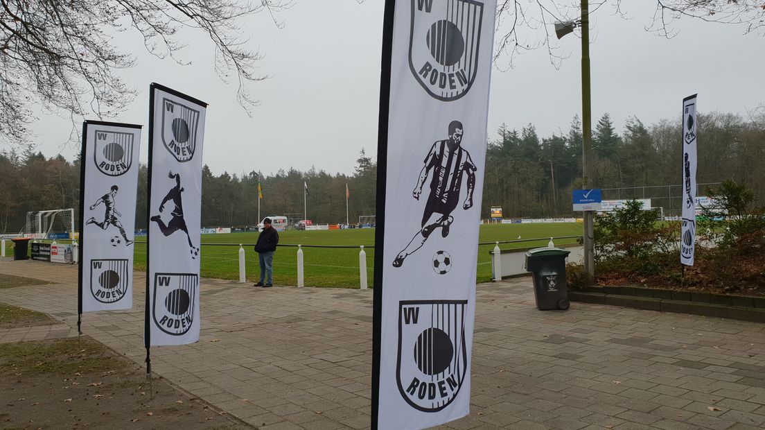 Het sportcomplex van vv Roden (Rechten: RTV Drenthe/Ger Hensen)