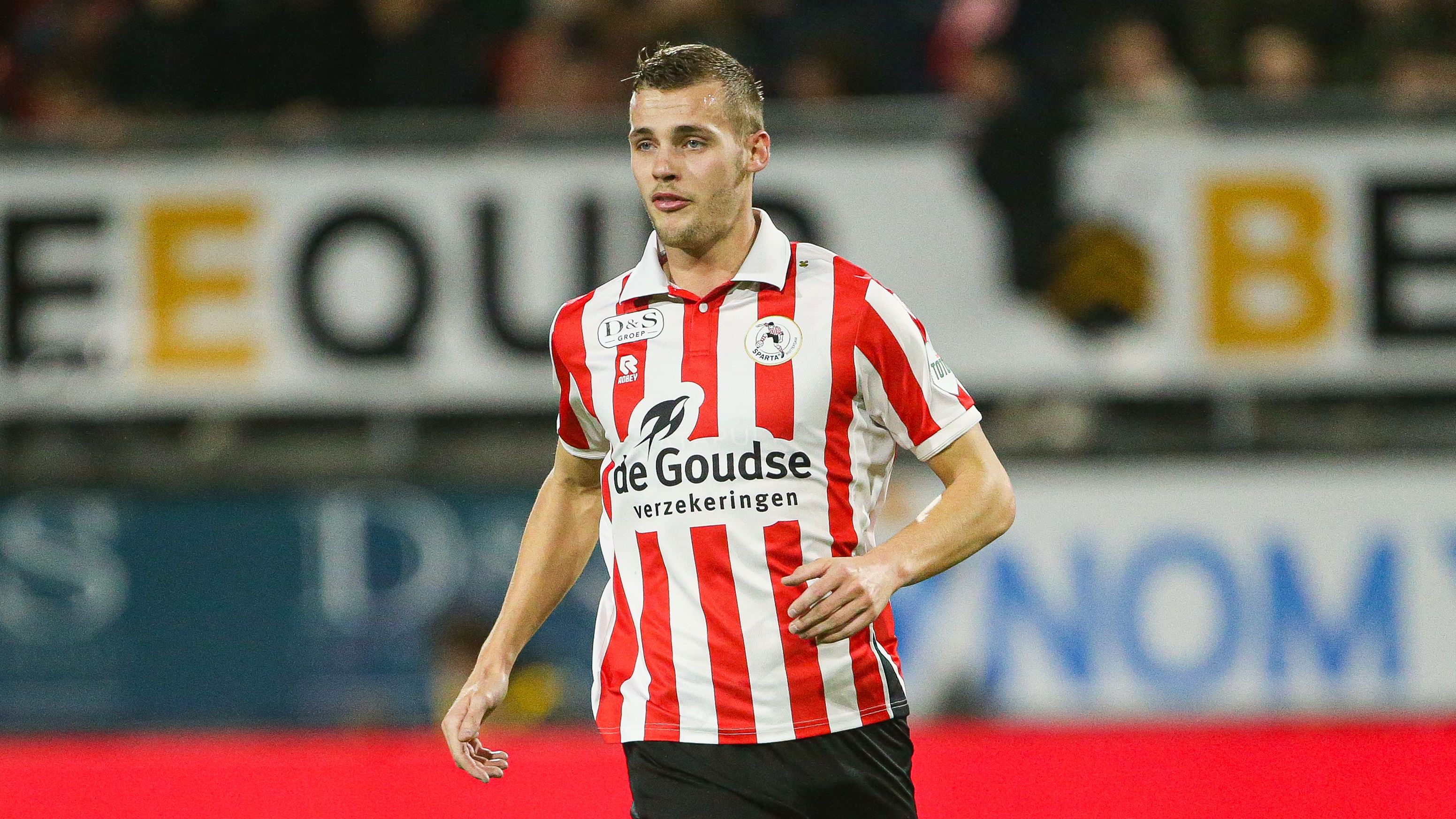 Rick Meissen in het shirt van Sparta