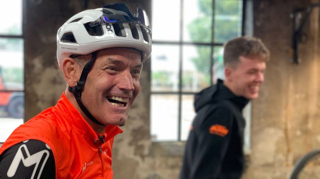 Rob Harmeling fietst 1200 kilometer voor het goede doel