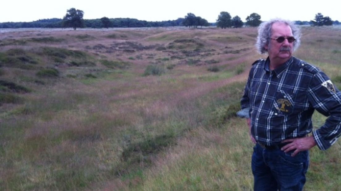 Jan Douma op de heide