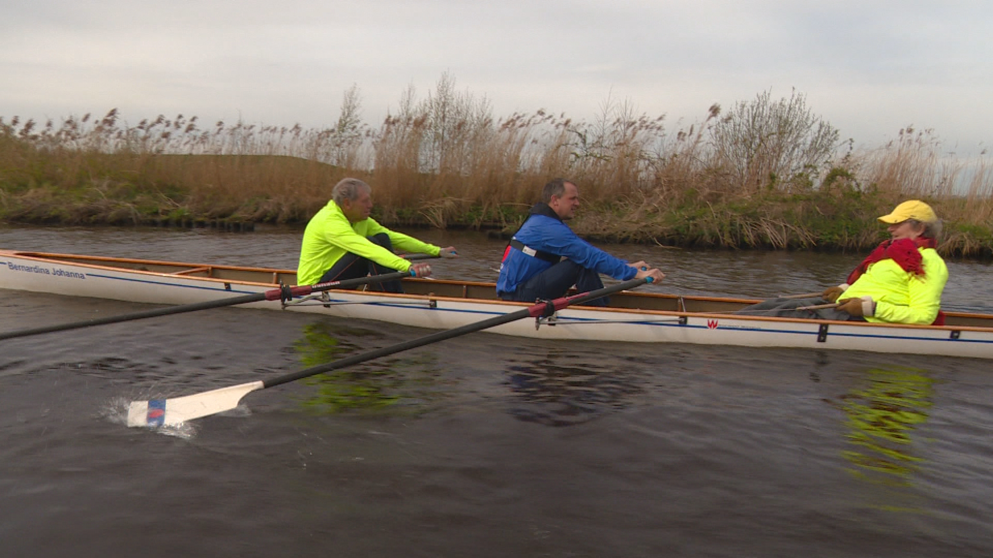 Irene en Eduard Hamburger roeie mei Jaring