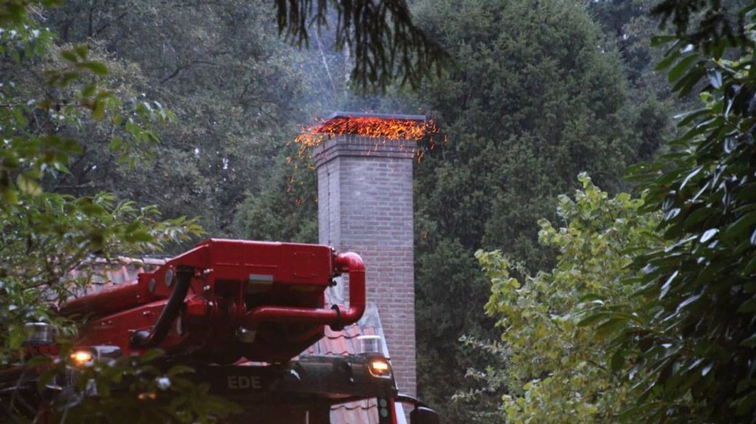 De brandweer had het vuur snel onder controle.