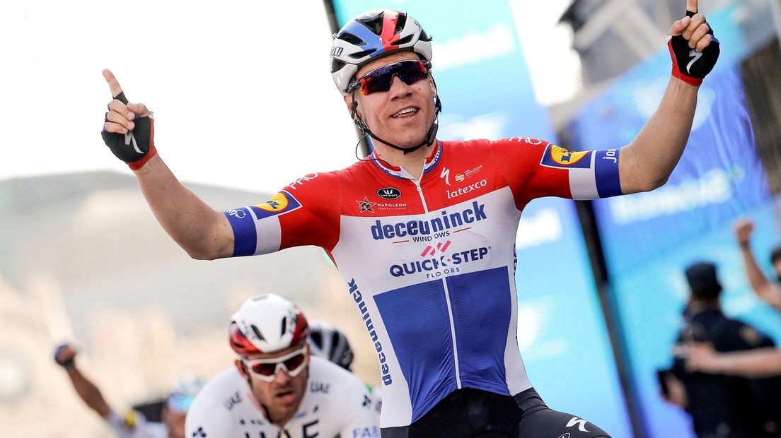 Fabio Jakobsen wint in de Ronde van Valencia in februari