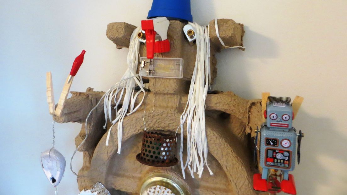Junk art kun je zelf maken