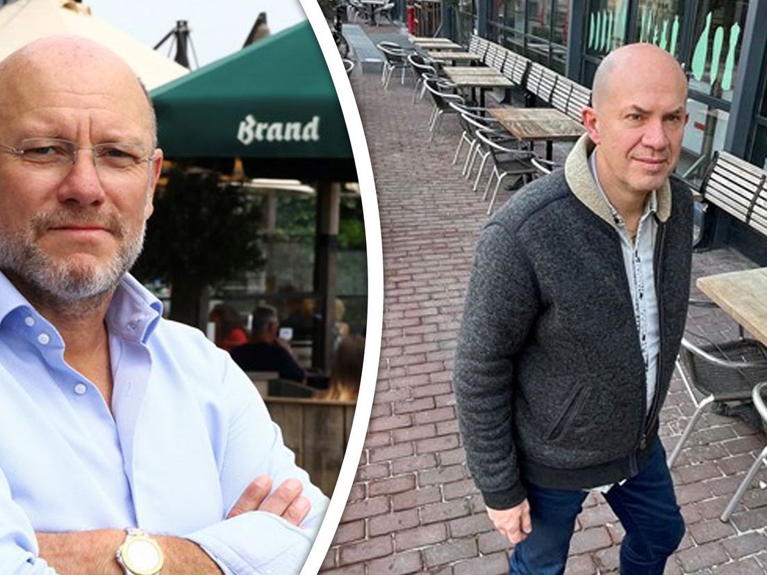 Links Bjorn van Dijl, rechts Alex Verburgh