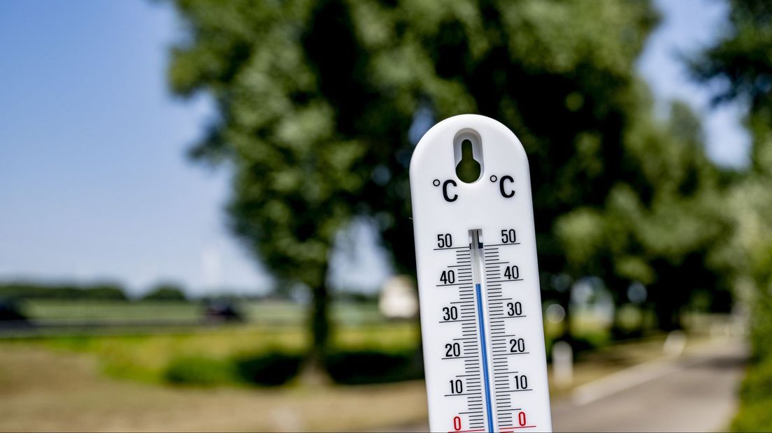 Recordtemperaturen op deze warme dag