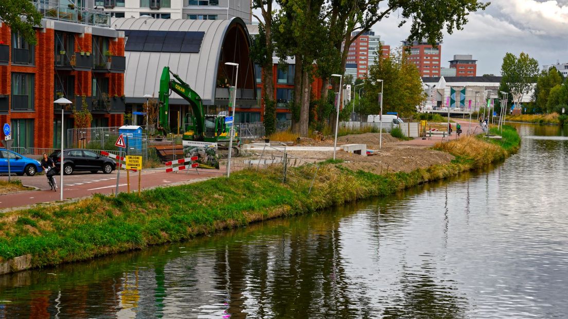 Brug Wilhelminawerf Merwedekanaalzone