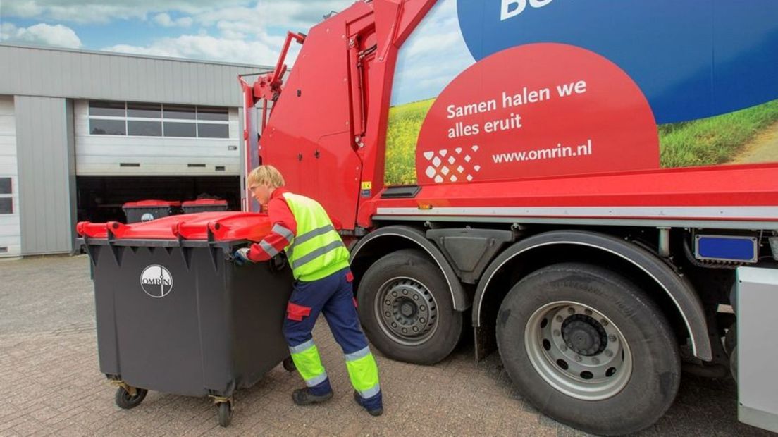 De gemeente Groningen wil afval laten inzamelen door het Friese Omrin