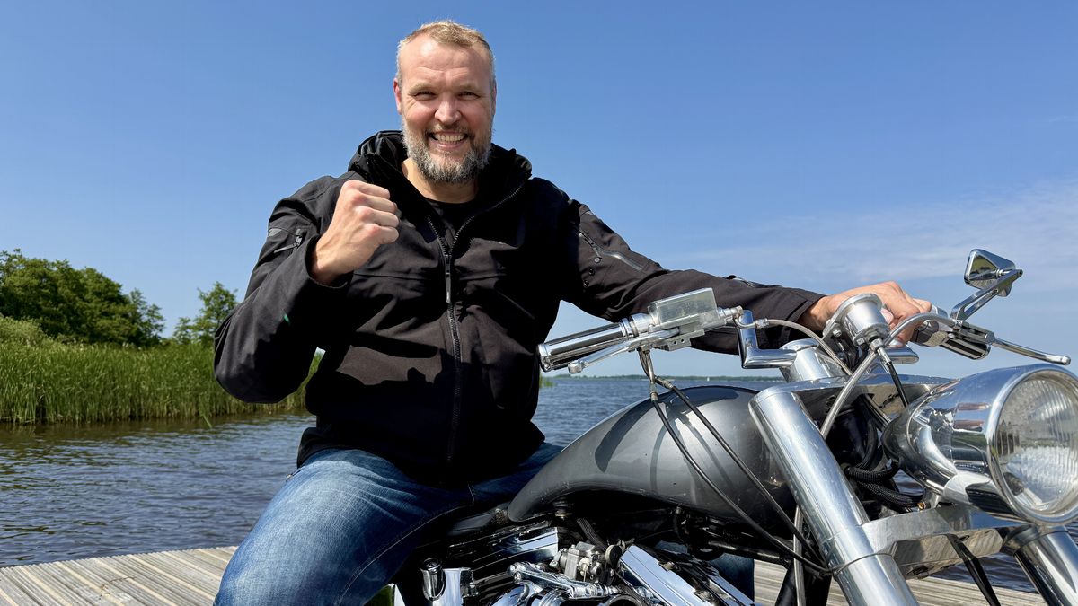Viervoudig K1-wereldkampioen Sem Schilt bouwde zelf z’n eigen Harley-Davidson