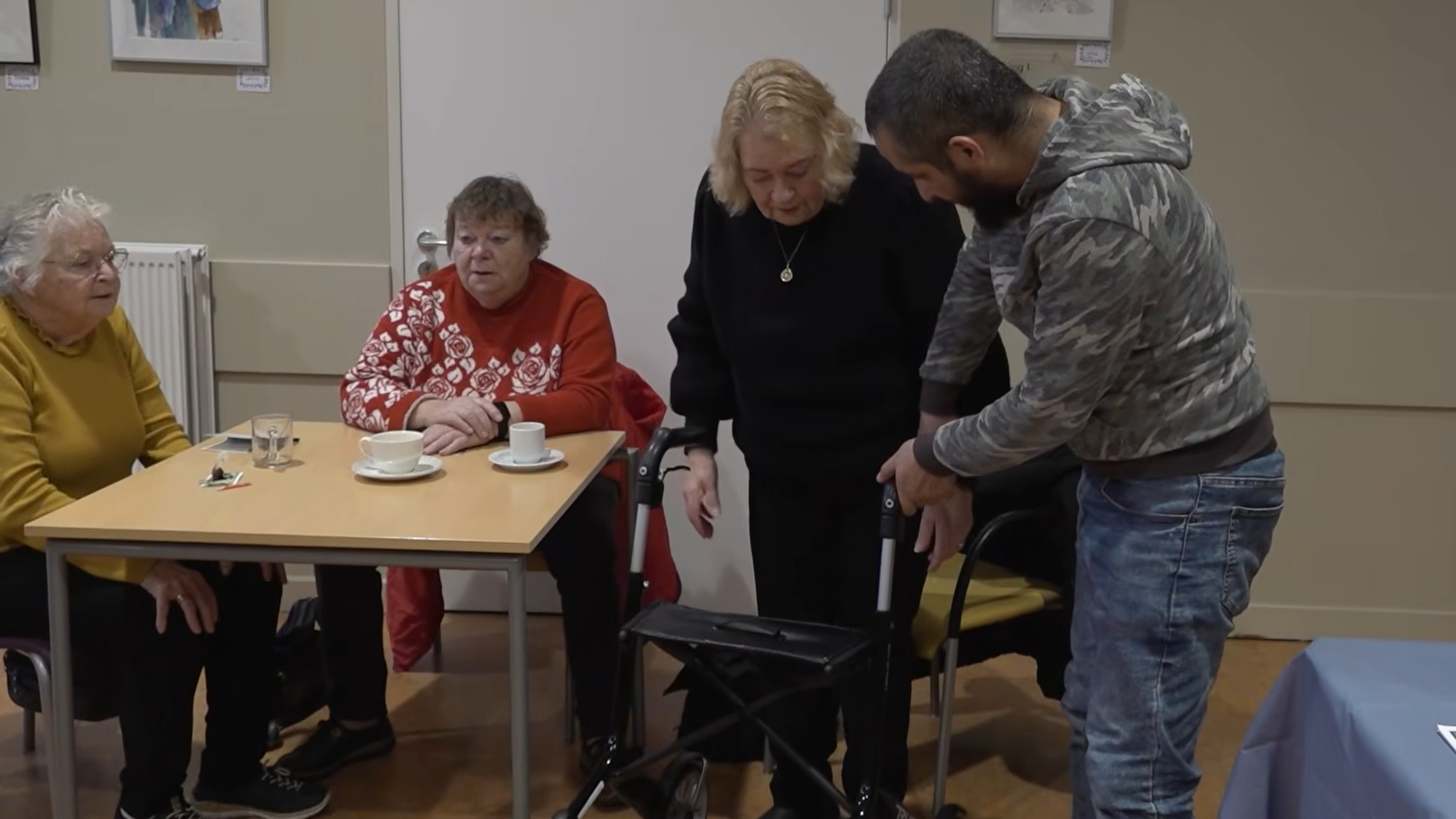 Hulp bij het afstellen van de juiste hoogte