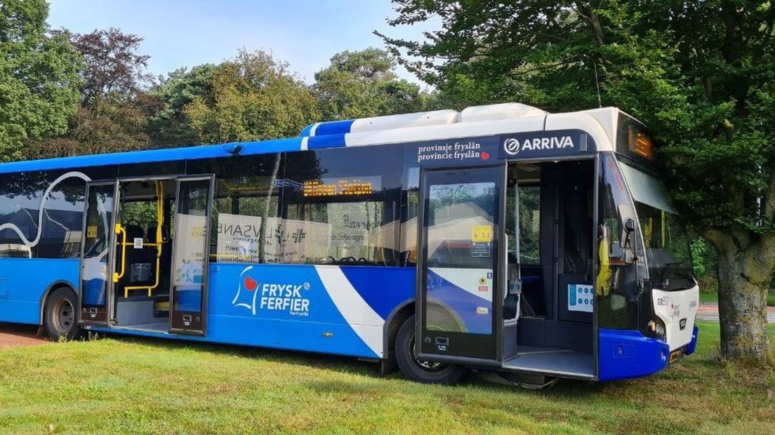 Bus uit de bocht Norg