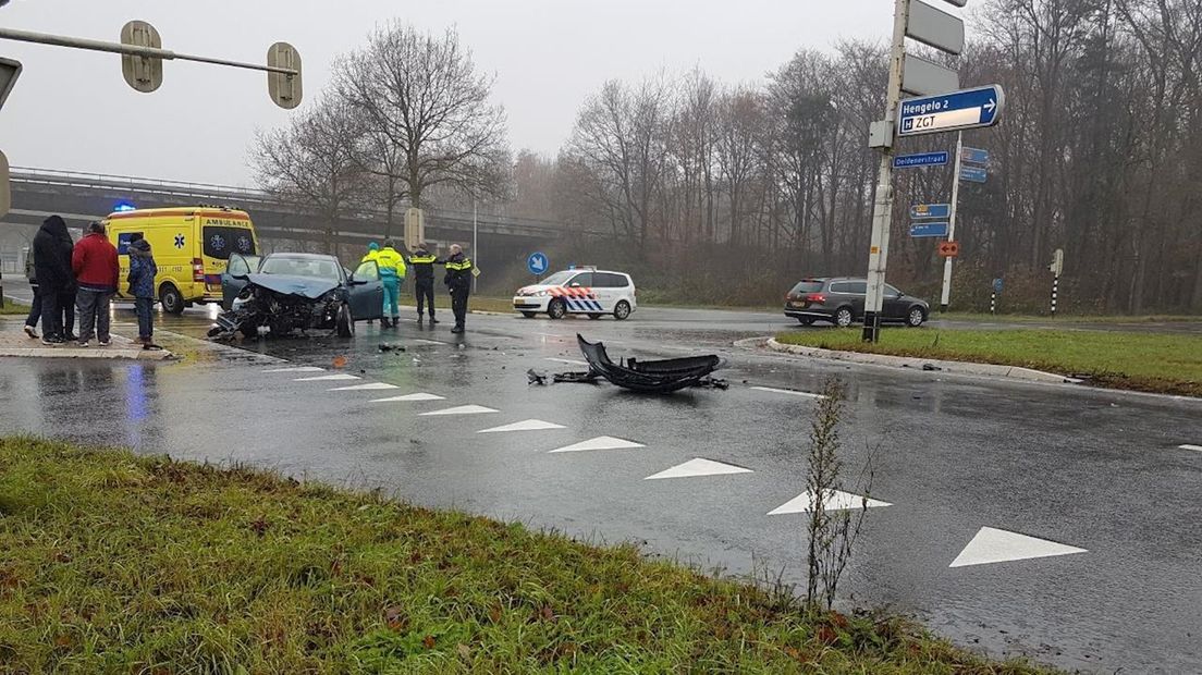 Ongeluk op Deldenerstraat Hengelo