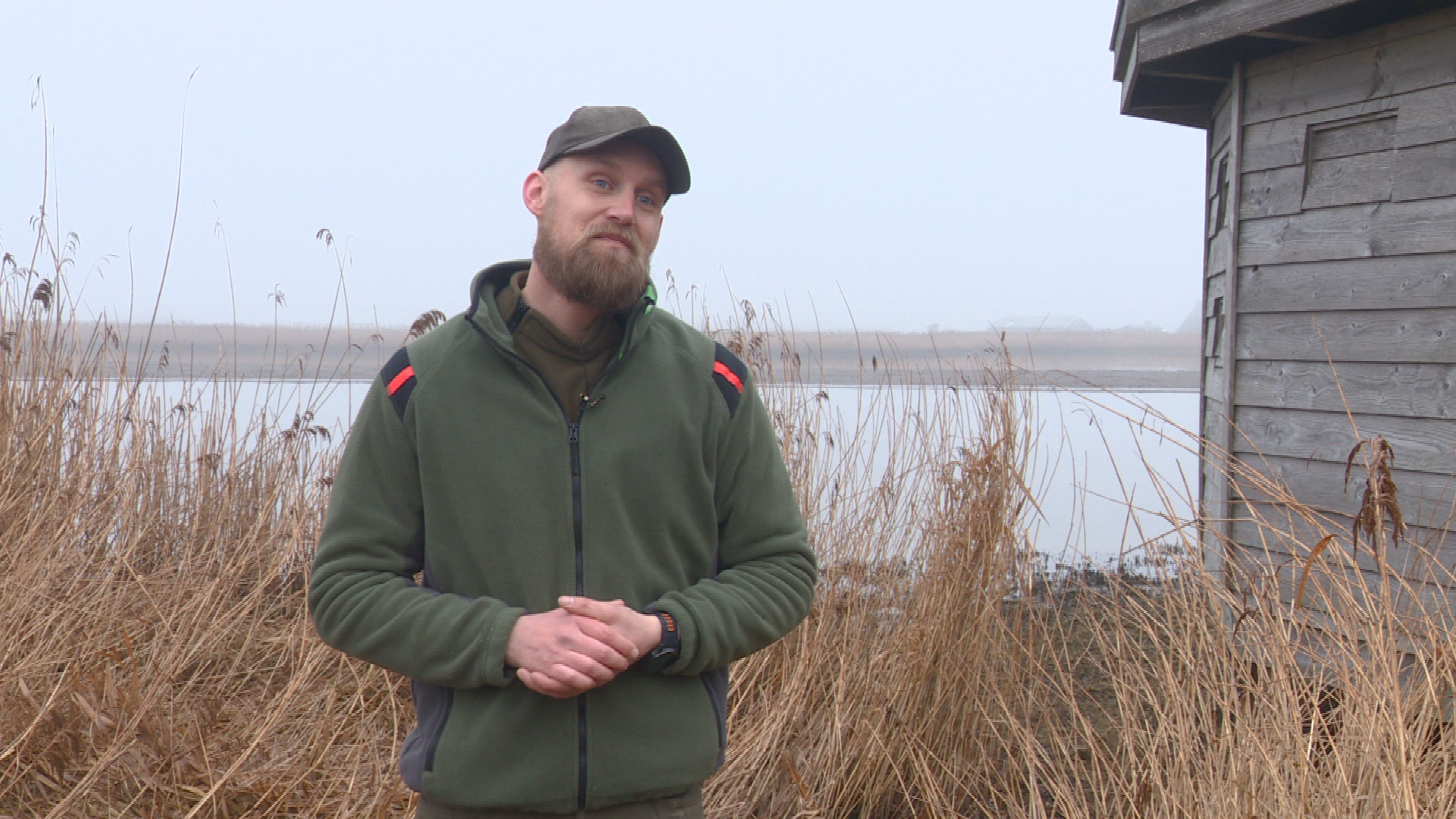 Boskwachter Gjerryt Hoekstra fan Staatsbosbeheer