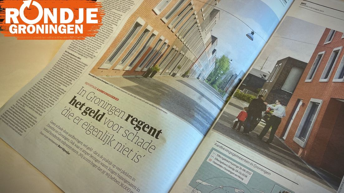 Het artikel in NRC over Groningers die geen schade hebben, maar wel geld krijgen