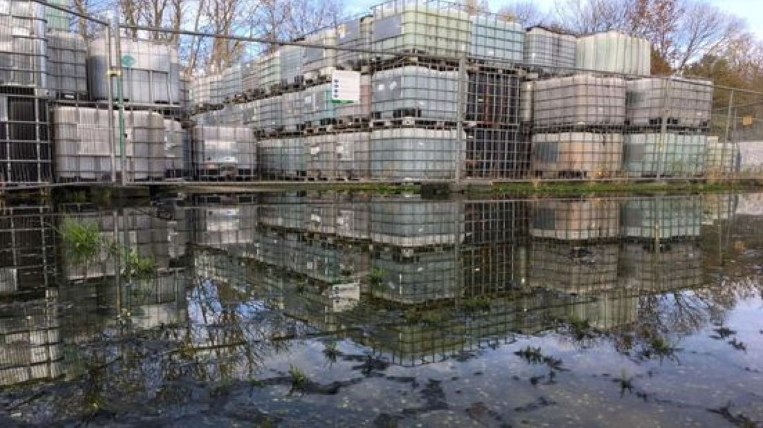 De gifvaten die jarenlang stonden op een industrieterrein in Doetinchem
