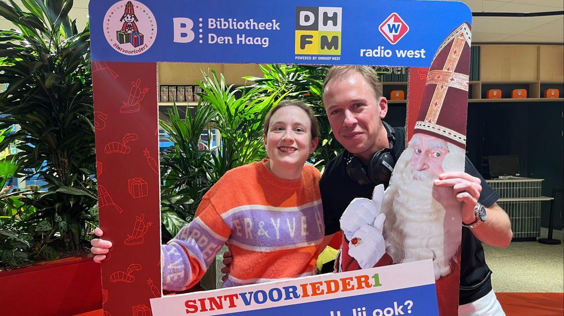 Madelon en radiopresentator Pim
