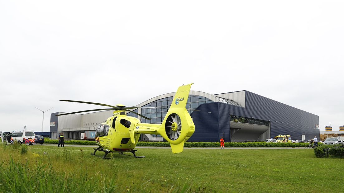 Traumahelikopter was niet nodig