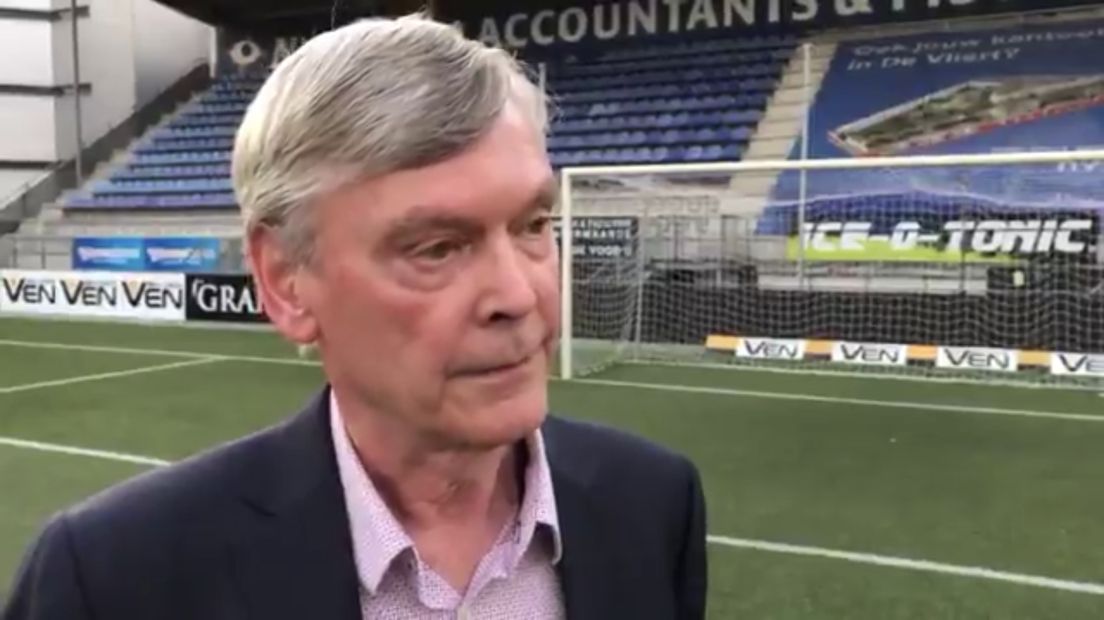 FC Den Bosch-directeur Paul van der Kraan (Rechten: screenshot Omroep Brabant)